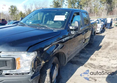 2018 Ford F-150 Xl из США, поврежденный, VIN 1FTEW1E54JKE40985